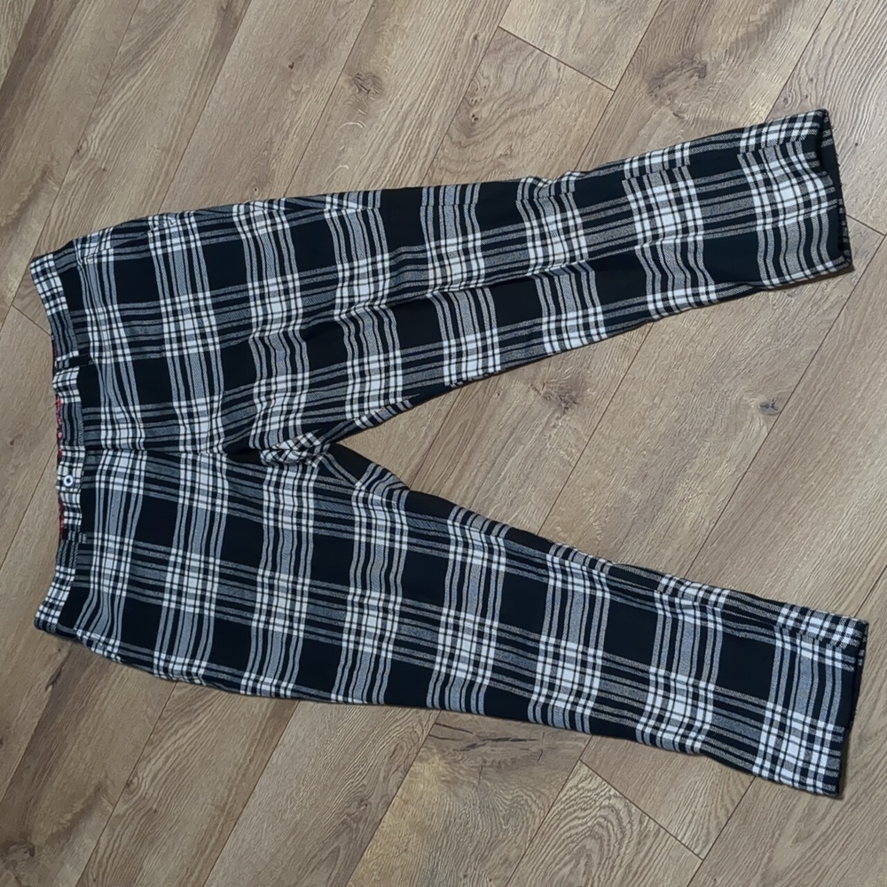 Paisley & Gray Slim Fit Dress black and white Pants  size 36x32 - Picture 2 of 11